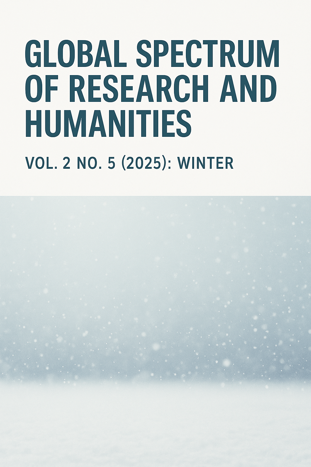 View Vol. 2 No. 5 (2025): Winter